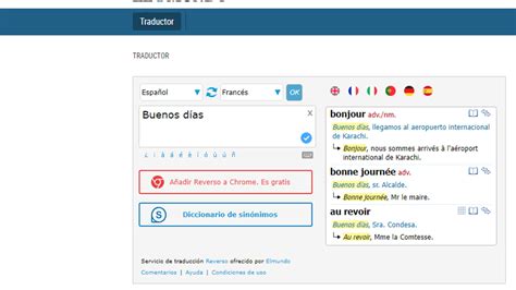 traductor reverso|reverso traductor frances.